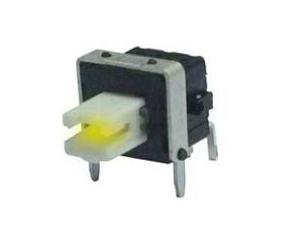 Side Press LED Lighting Key Switch Horizontal Illuminated Lamp Self Locking Switch ANJ-58D-03
