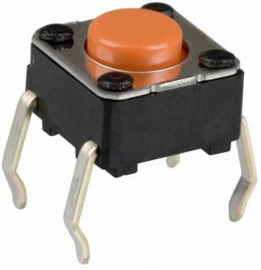电源轻触开关致动器方向顶部触动   轻触按键开关6.0×6.0mm   B3F-1005