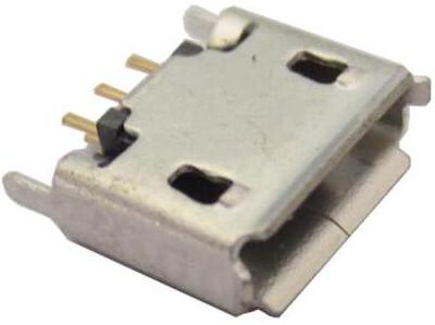 USB-023  mini  Micro母座5P立式   Micro插座5Pin插脚